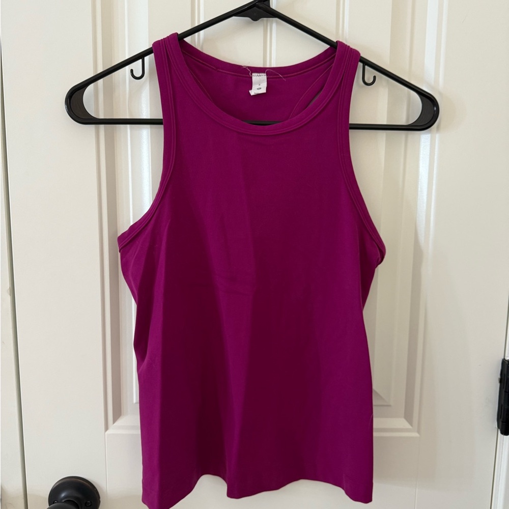 Lululemon Align Tank High Neck Waist Length (Magenta Purple)